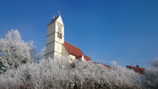 Kirche im Winter